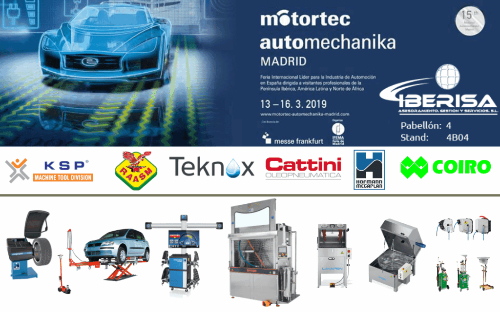 Iberisa en Motortec Automechanika 2019