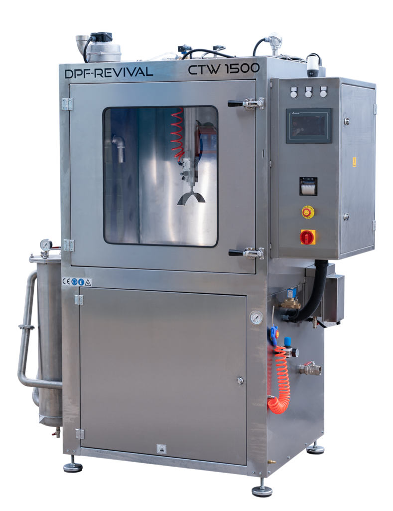 Lavadora DPF profesional CTW1500 para limpieza de filtros de partículas y catalizadores