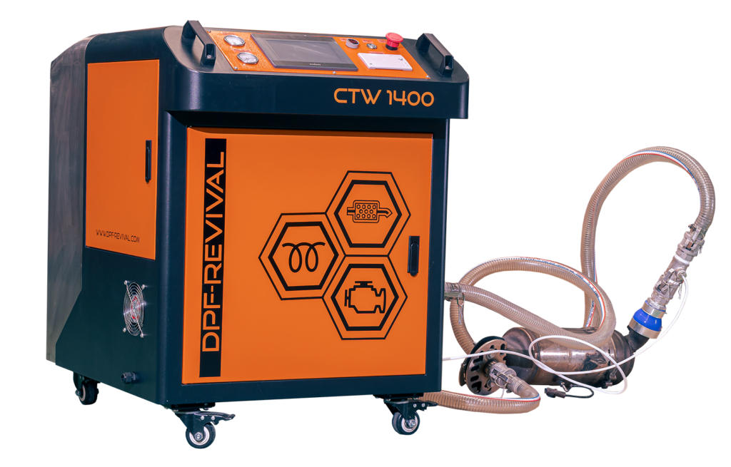 Lavadora DPF profesional CTW1400 para limpieza de filtros de partículas