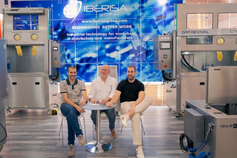 IBERISA GROUP exponiendo sus lavadoras de piezas en Automechanika Frankfurt 2026